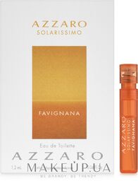 Azzaro Solarissimo Favignana, Próbka perfum