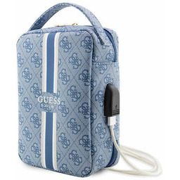 Guess Torba GUHBP4RPSB Organizer niebieski/blue 4G Printed Stripes