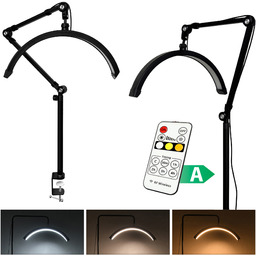 Lampa kosmetyczna Moon biurkowa do przedłużania rzęs led
