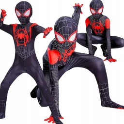 Spider Man Miles Morales 110-120 M Czarny Spiderman
