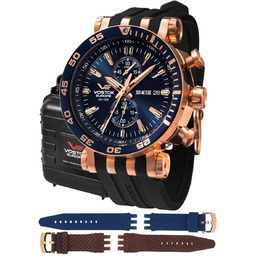 Zegarek Męski Vostok Europe VK61-575B590SB czarny