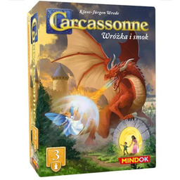 Carcassonne Pl 3 Ed. 3.Wróżka I Smok, gra