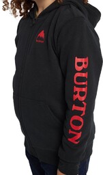 bluza dziecięca BURTON BOYS ELITE FZ True Black