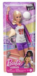 Lalka Barbie Made to Move Siatkarka HKT72