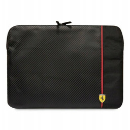 Pokrowiec do laptopa 14" Ferrari Carbon Smooth Czarny