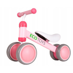 Rowerek biegowy treningowy mini rower dla dzieci różowy