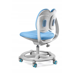 Krzesło Obrotowe Goofy Niebieskie Biurkowe Tkanina