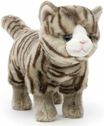 Uni-Toys - Kot szary tygrys, stojący - 35