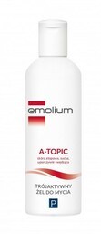 Emolium A-Topic Trójaktywny żel do mycia, 200 ml