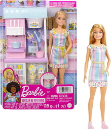 Barbie Lodzarnia Zestaw Z Maszyną Do Lodów Kariera