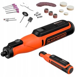 Narzędzie wielofunkcyjne 7.2V Black & Decker BCRT8I akcesoria