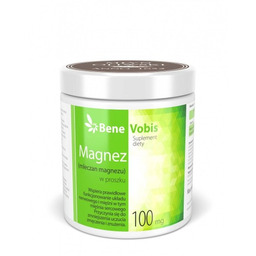 Bene Vobis - Magnez (mleczan magnezu) - 500g