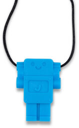Jellystone Designs, wisiorek antystresowy, robot, niebieski, od 3