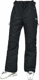 Trespass Damskie spodnie narciarskie Lohan - czarne, średnie/małe