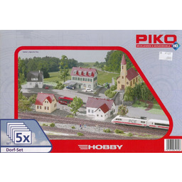 Piko 61925 Kolejka Zestaw budynków Dorf Set