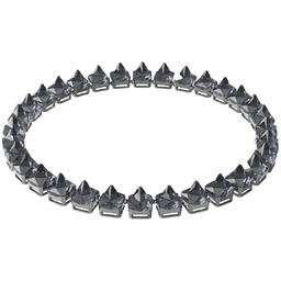 Biżuteria SWAROVSKI 5613682. Naszyjnik, Kolor szary. Kobieta.