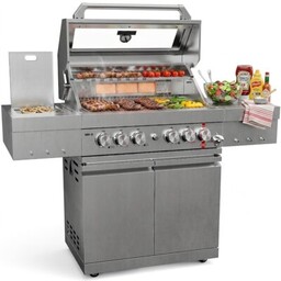 KOLER Grill ogrodowy gazowy Krone S3 Silver 21.6