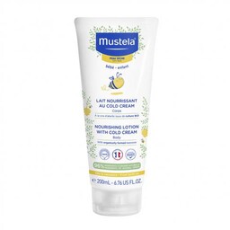 MUSTELA BÉBÉ Odżywcze mleczko z Cold Cream, 200ml