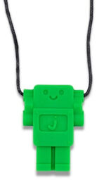 Jellystone Designs, wisiorek antystresowy, robot, zielony, od 3