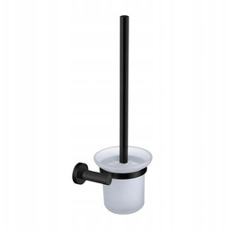Omnires Modern Project Szczotka toaletowa wisząca Czarny Mat