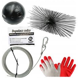 Zestaw Do Czyszczenia Komina 2.5 kg 15m Szczotka