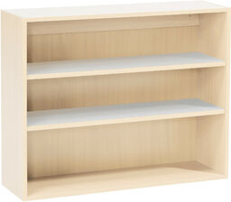 Regał ścienny THEO, 800x1000x300 mm, brzoza