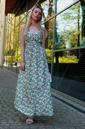 Sukienka damska Merribel Flolala Green
