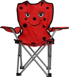 Dziecięce krzesło składane Ladybug, 57x32x60 cm