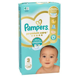 PAMPERS Pieluchy jednorazowe Premium Care 3 Midi 6-10