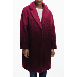 RÓŻOWY PŁASZCZ DAMSKI DESIGUAL