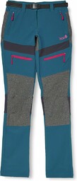 Izas damskie spodnie Rhune strecht, ciemne aqua/dym/Fuxia, 2