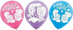 Amscan 9902164 6 balonów lateksowych Shimmer & Shine,