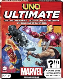 Mattel Games - UNO Ultimate Marvel  kultowa