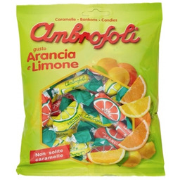 Ambrosoli Arancia Limone - cukierki cytrusowe (150g)
