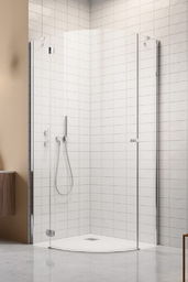 Radaway Torrenta PDJ kabina prysznicowa półokrągła 80 cm