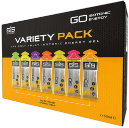 SIS Zestaw żeli izotonicznych VARIETY PACK 7 sztuk