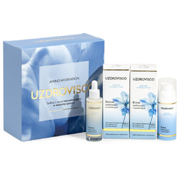 Uzdrovisco AMINO HYDRATION Zestaw Świąteczny, Krem ujędrniająco- nawilżający