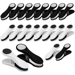 ARVO Spinki do ubrań, 20 sztuk, miękkie klamerki