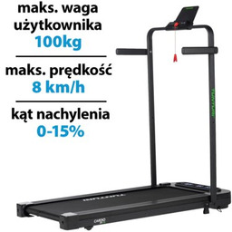 TUNTURI Bieżnia elektryczna Cardio Fit T5 BT 1103W