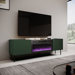 Cama Meble Szafka RTV z kominkiem elektrycznym ONDA