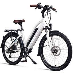 Rower Elektryczny Damski Miejski Ncm Milano Plus 26"