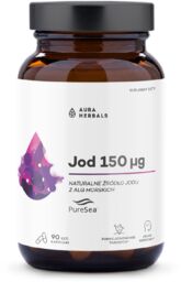Aura Herbals Jod 150 g PureSea, 90 kapsułek