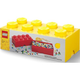 LEGO Pojemnik na klocek Brick 8 Żółty 40041732