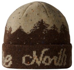 CZAPKA CABIN MOUNTAINSCAPE BEANIE-SMOKEY BROWN-GRAVEL