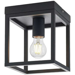 Lindby - Meron Lampa Sufitowa Dark Grey