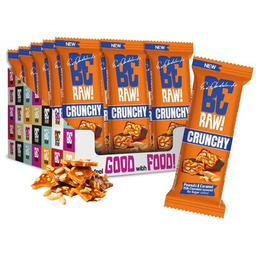 BERAW Baton proteinowy Crunchy Orzechowo-karmelowy (15 x 40