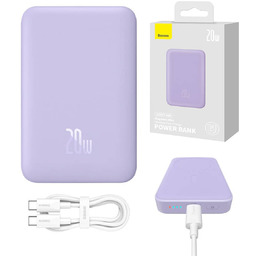 Powerbank magnetyczny Baseus Magnetic Mini 10000mAh, USB-C 20W