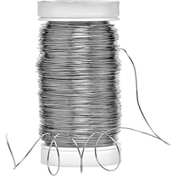 Rayher 2402500 srebrny drut z rdzeniem miedzianym, 0,30