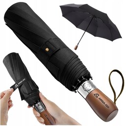 DUŻY PARASOL XXL SKŁADANY AUTOMAT PARASOLKA WODOODPORNA PRZECIWSŁONECZNA