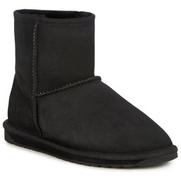 Buty damskie Emu Australia śniegowce czarne zimowe Stinger